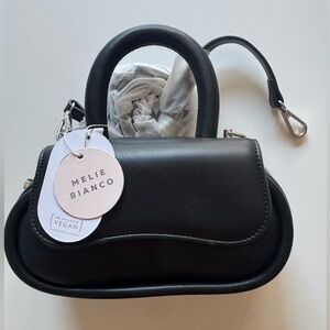 MELIE BIANCO CICI CROSSBODY PURSE - BAG BLACK